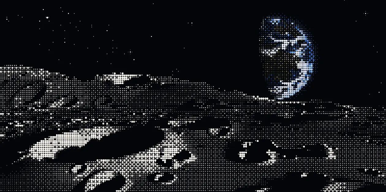 Earthrise von ascii.rest