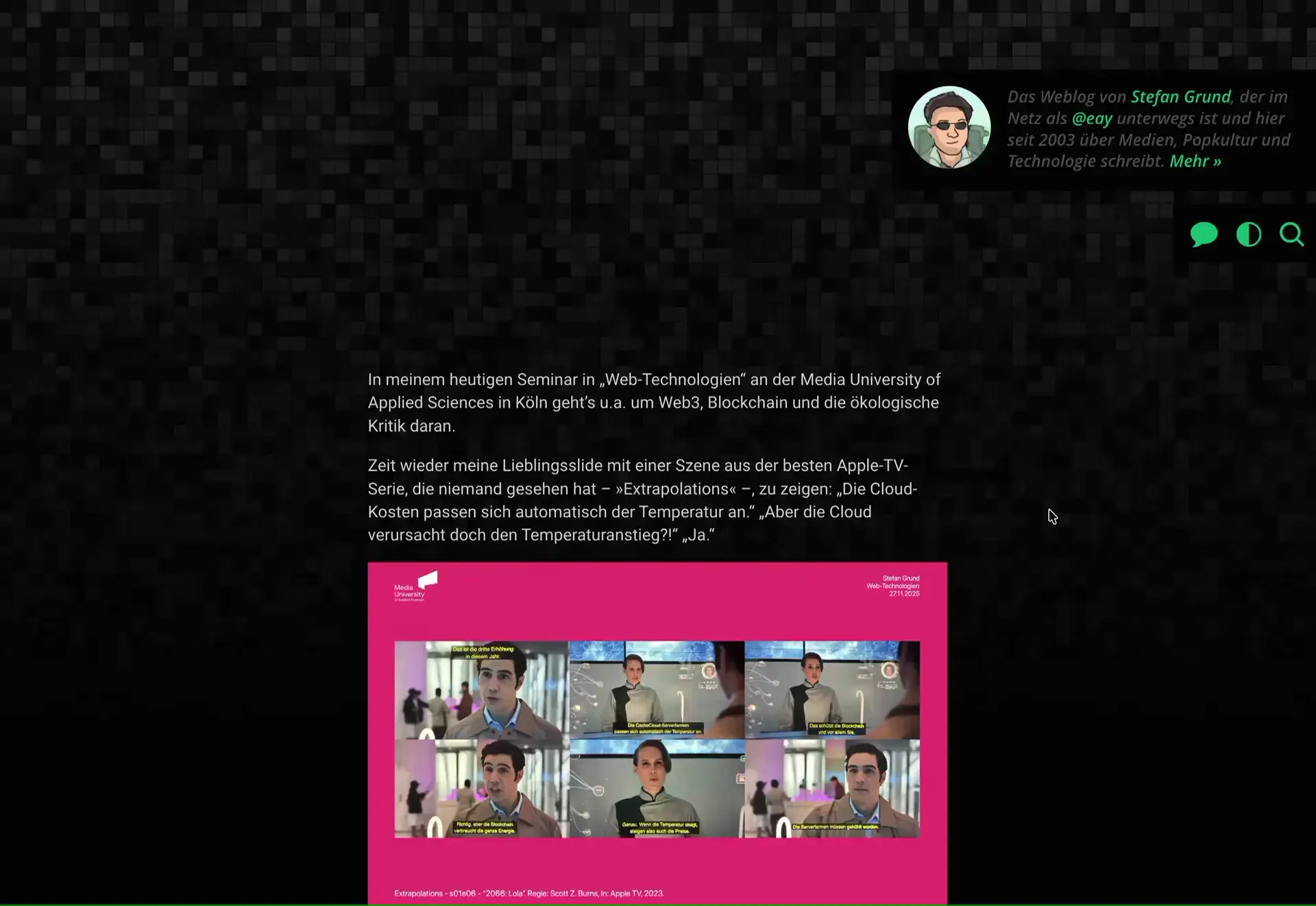 Screen Capture der neuen Lightbox-Funktionalität.