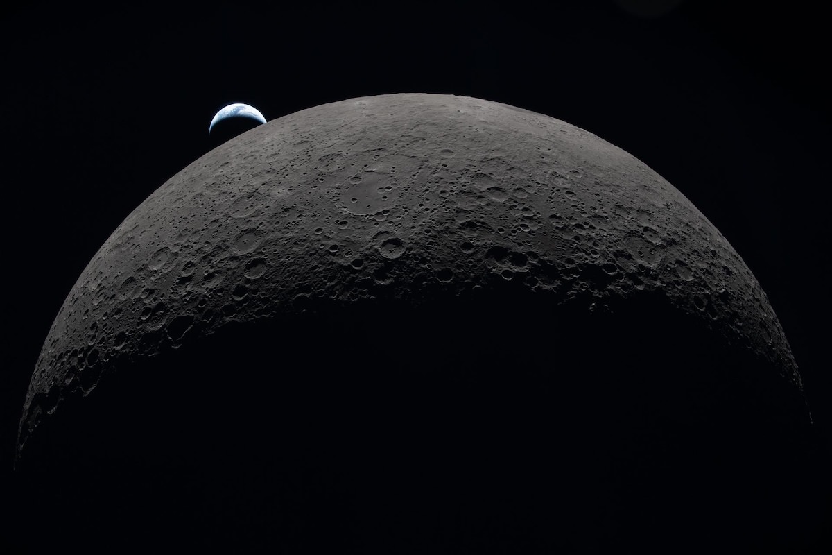 “A New View of the Moon”, Image Credit: NASA