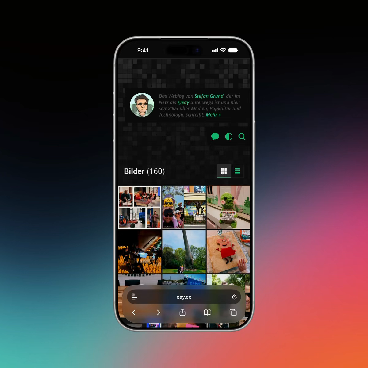 Preview of the new Yonks widgets on my home screen.