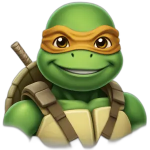 Ninja Turtles / Michaelangelo Emoji