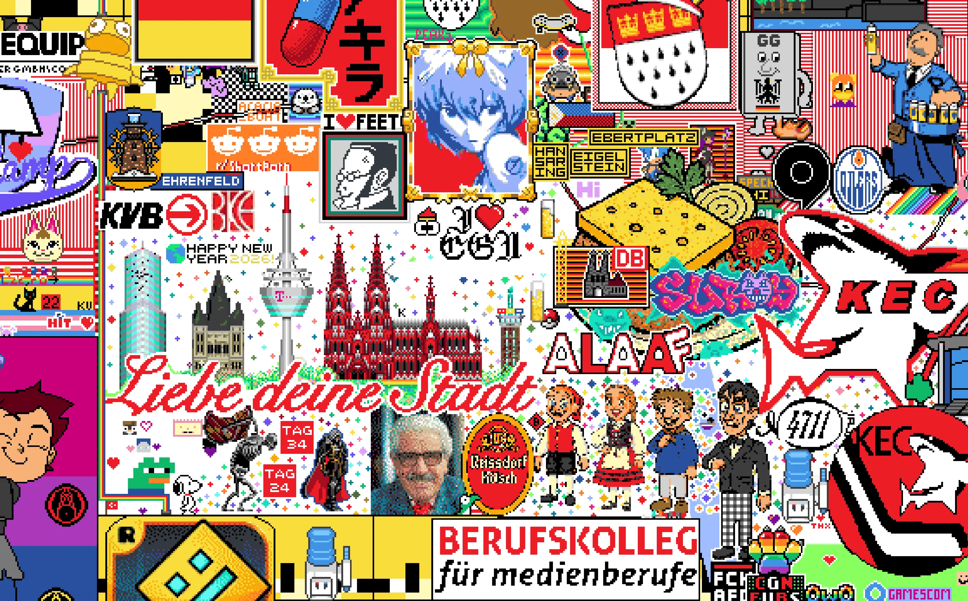 Ausschnitt aus Wplace von Köln