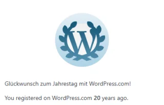 Happy Birthday Blog: Zwei Jahrzehnte Bloggen! | OpenGraph Preview Image