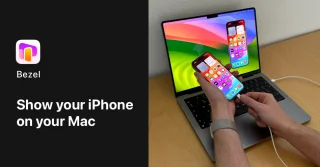 Bezel • Mirror any iPhone on your Mac | OpenGraph Preview Image