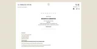 Enzyklika von Papst Leo XIV. „Magnifica Humanitas“ (15. Mai 2026) | OpenGraph Preview Image