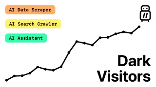 Dark Visitors - Track the AI Agents and Bots Crawling Your Website | OpenGraph Preview Image