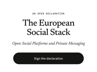 The European Social Stack — An open declaration | OpenGraph Preview Image