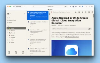 (Unauffällige) Dienste, die einfach funktionieren: heute, Feedbin. | OpenGraph Preview Image