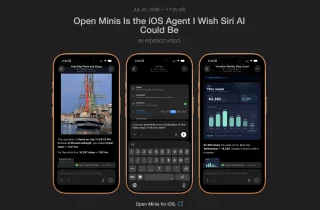 Open Minis Is the iOS Agent I Wish Siri AI Could Be | OpenGraph Preview Image