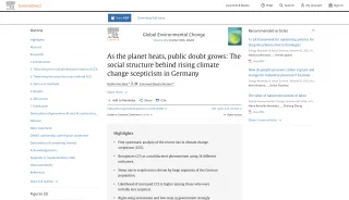 As the planet heats, public doubt grows: The social structure behind rising climate change scepticism in Germany | OpenGraph Preview Image