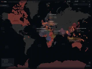 War Atlas — Every Named War in Human History | OpenGraph Preview Image
