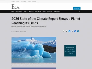 2026 State of the Climate Report shows a planet reaching its limits | OpenGraph Preview Image